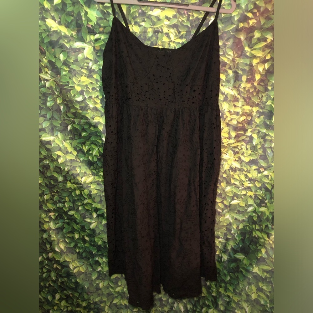 VENUS Black Eyelet Dress NWOT Several sizes - Picture 4 of 14